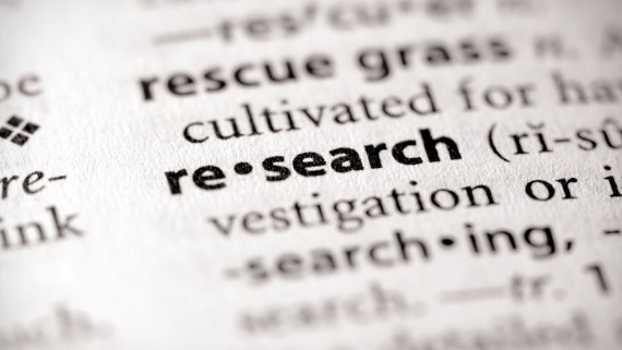 Definitie van het woord 'research' in een woordenboek