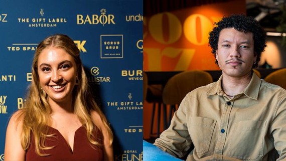 Portretfoto van Jill en Roland