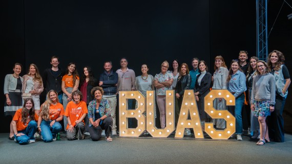 Groepsfoto van de agenten van BUas