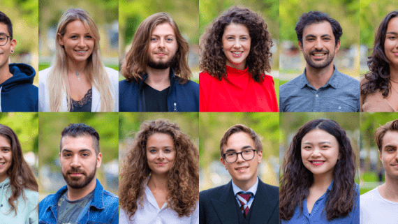 Verschillende portretfoto's van BUas medewerkers