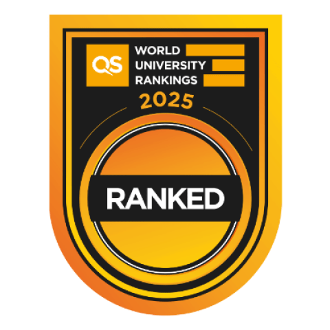 Certificaat van QS World Univeristy Rankings 2025
