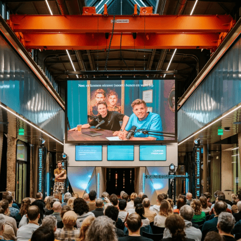 Een druk bezocht congres