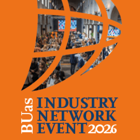 Logo van het BUas Industry Network Event