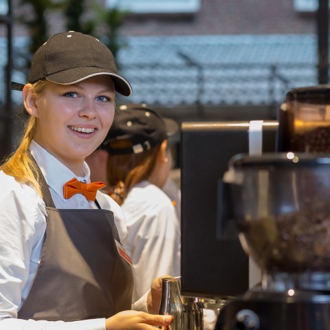 Student als barrista