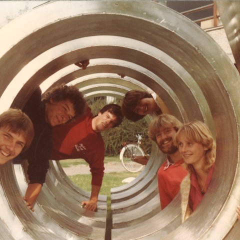 De wokkel met studenten uit 1978