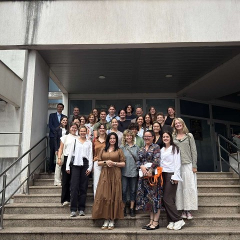 Groep studenten die naar Montenegro zijn afgereisd