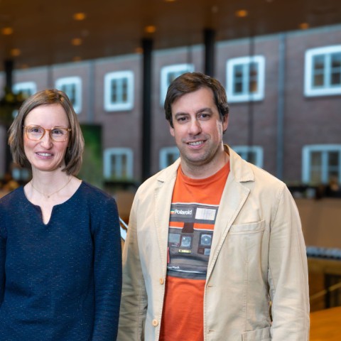 Portretfoto van onder andere Jörn Fricke en Jessika Weber Sabil 