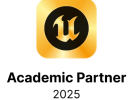 Logo van Unreal Academic Partner 2025