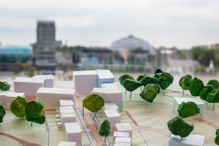 Maquette boompjes 