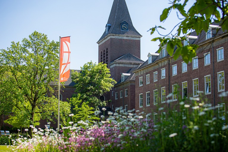 Campus in bloei