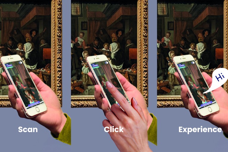 Gebruiksuitleg voor een scan app