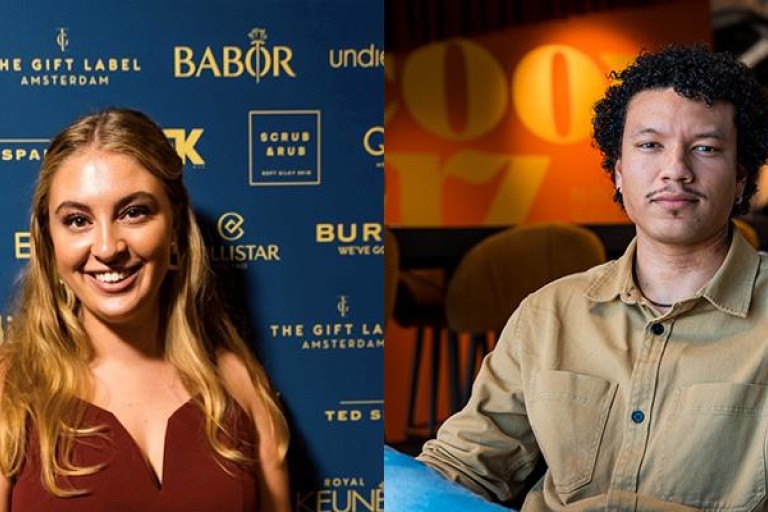 Portretfoto van Jill en Roland