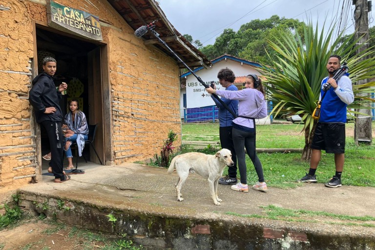 Studenten filmen andere culturen in het buitenland