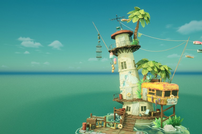 Studentenwerk van de master Games Technology