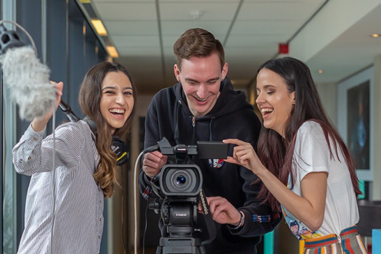 Studenten Media en Creative Business