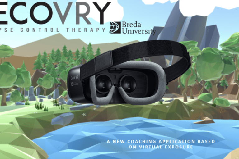 Een tekening van een VR-bril