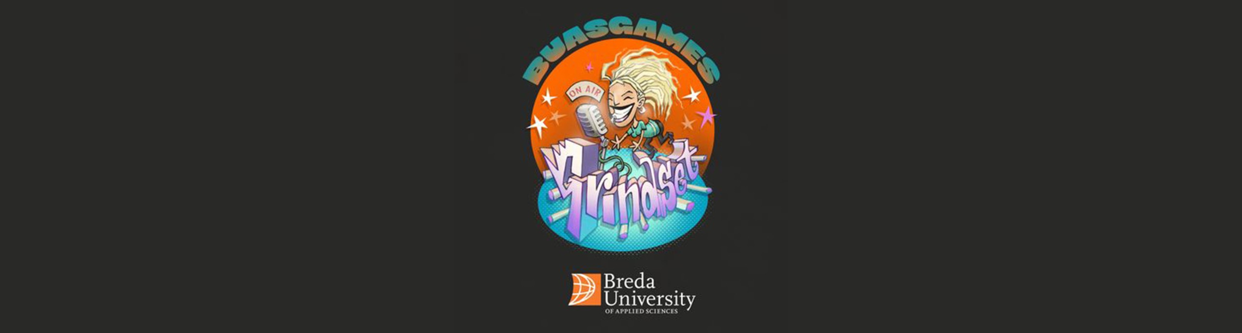 Logo van BUas Games Grindset podcast