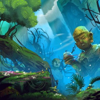 Een stilstaand beeld uit een game