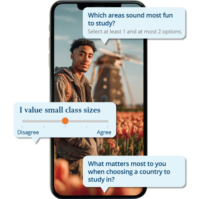 Screenshot of quiz