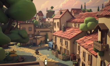 Voorbeeld van studentenwerk van studenten van de game-opleiding