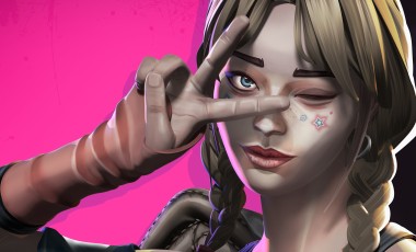 Voorbeeld van studentenwerk van studenten van de game-opleiding