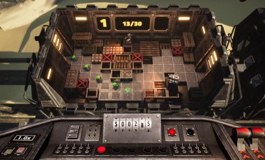 Een schermafbeelding uit een door een student ontworpen game
