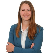 Portretfoto van een masterstudent