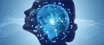 AI afbeelding van de binnenkant van een hoofd