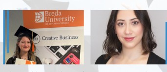 Portretfoto van Isa de Koeijer en Laure Iannone