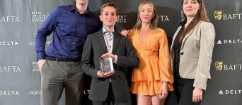 Vier BUas studenten met een BAFTA-award