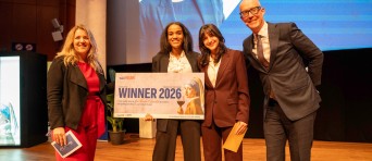 Maya receiving the Talent of the Year 2026 award