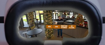 Alsof je door een VR bril kijkt