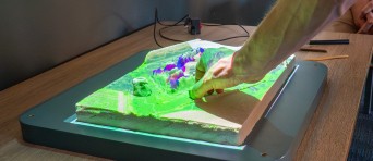 Close-up van studentenwerk